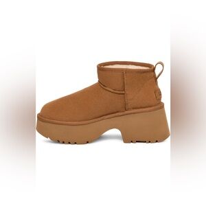 UGG Classic Ultra Mini New Heights Platform Boot Chestnut Women 9M & 10M